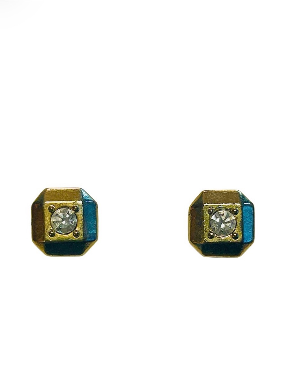Avon Presents The Classic Stud Earrings With Clear CZ 2008